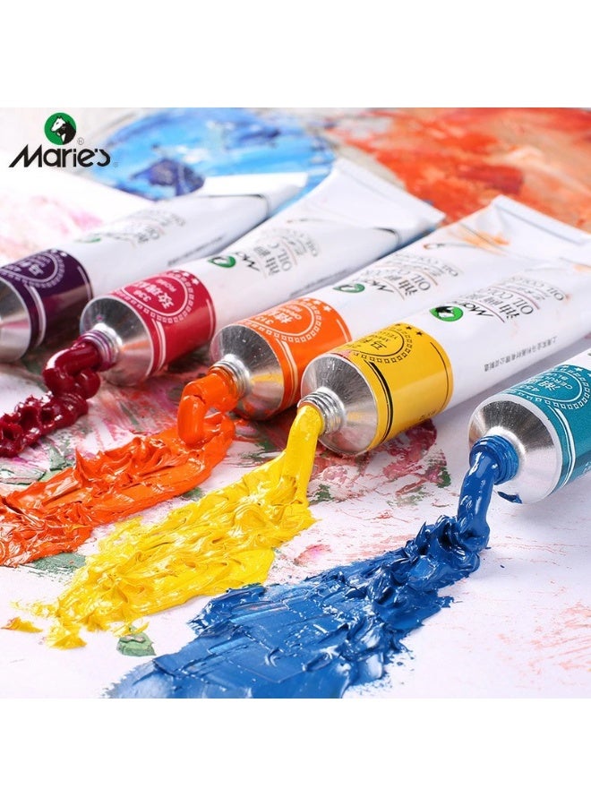 ماريز ألوان زيتية من ماري (O-1050B) - 50 مل | ألوان احترافية مقاومة للضوء والتشقق للرسم الفني - Image 2